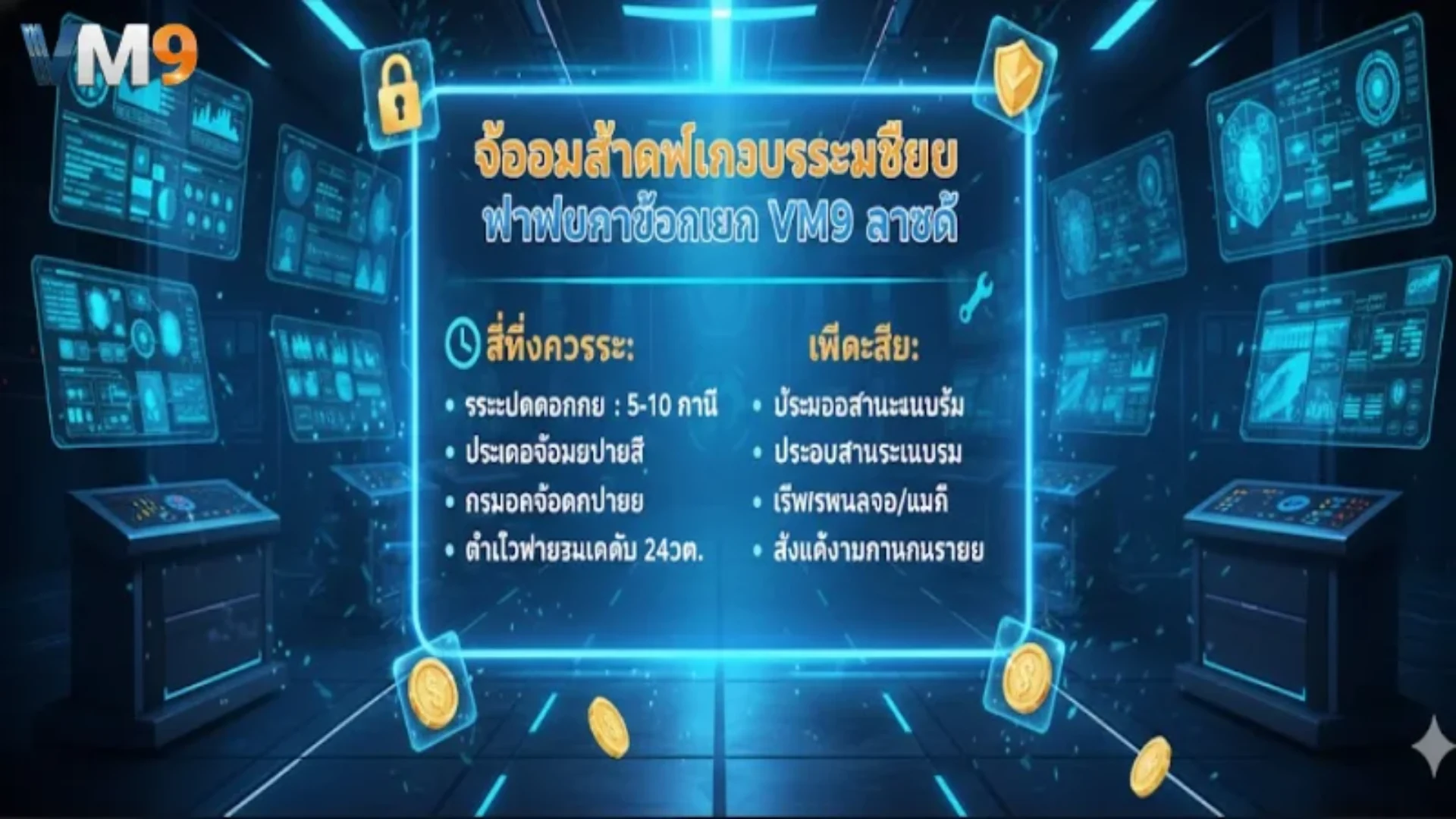 ข้อควรรู้และวิธีแก้ปัญหาหากพบความล่าช้าในการถอนเงิน VM9