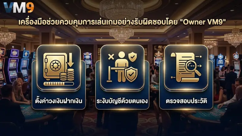 เครื่องมือช่วยควบคุมการเล่นภายใต้มาตรฐาน เจ้าของ VM9